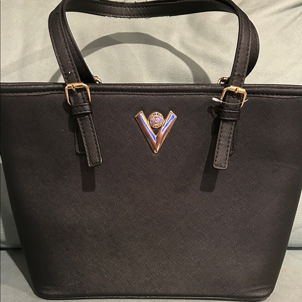 Valentino Orlandi Black Tote Bag MSRP $200 EUC